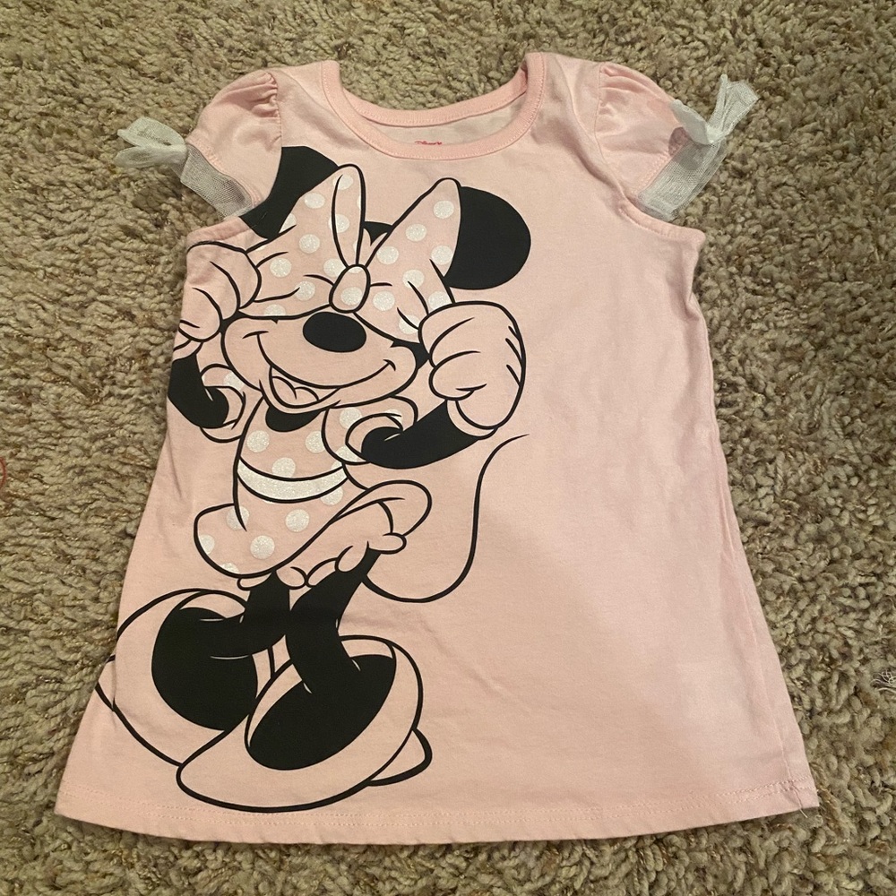 Girls Minnie Mouse Shirt